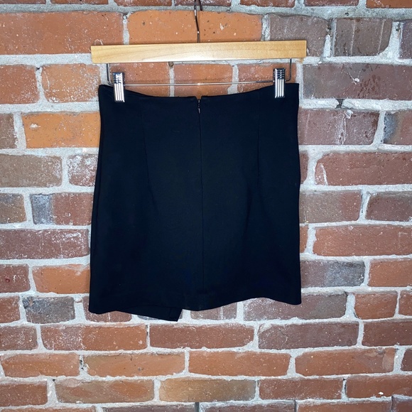 Babaton Asymmetrical Black Jethro Skirt - Picture 2 of 6